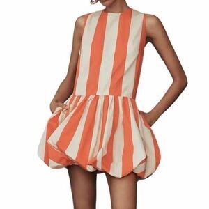 Mare Mare Bubble-Hem Mini Dress Anthropologie